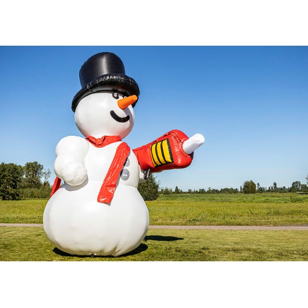 Snowman Bubble Cannon (Beschikbaar vanaf december)