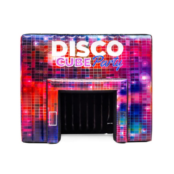 Disco Cube Attractie 5,5m Incl. Verlichting en Geluid Disco Cube Attractie 5,5m Incl. Verlichting en Geluid
