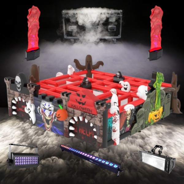 Halloween Doolhof met effecten Halloween Doolhof met effecten